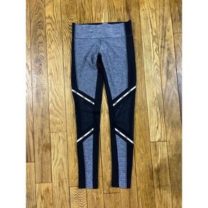 PINK Victoria's Secret Ultimate Leggings XS‎ Black Gray Mesh Athletic Workout